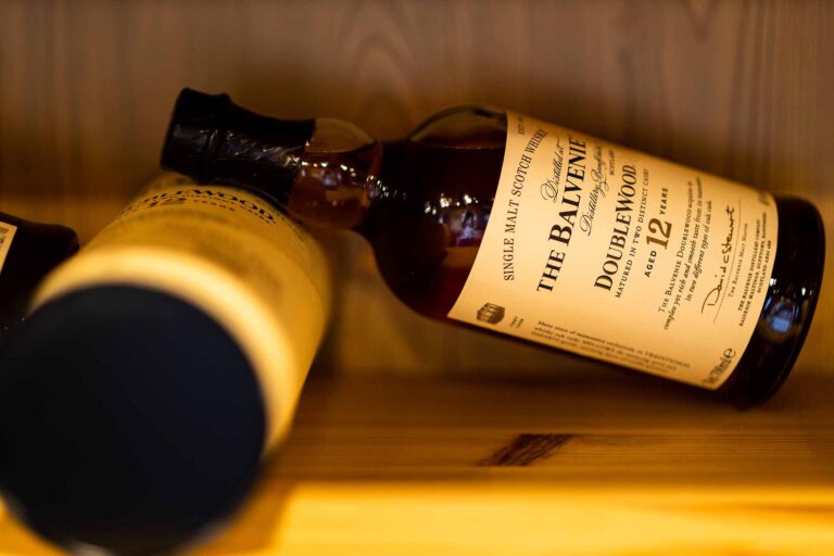 Bouteille de The Balvenie, whisky écossais 12 ans d'âge